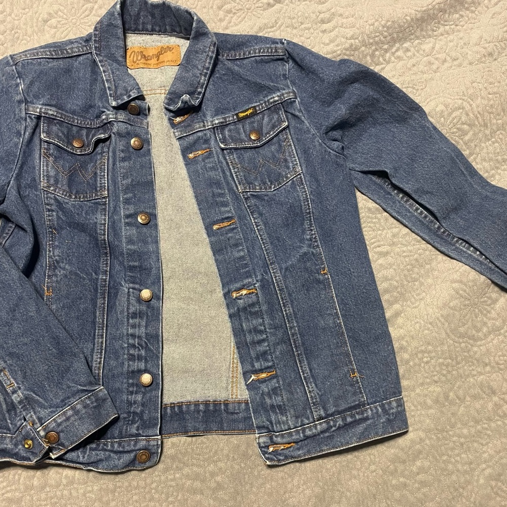 Wrangler Authentic Western Blue Jacket
